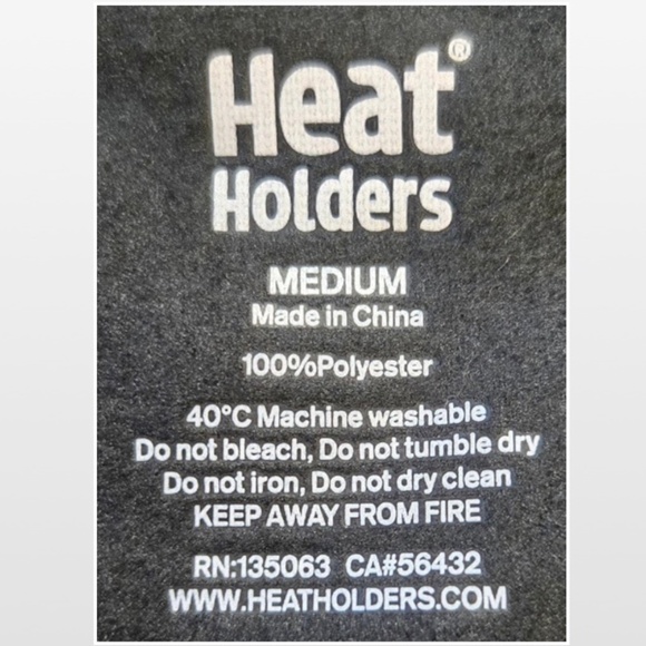 New Heat Holders Shirt Womens Medium Thermal Black Top Long Sleeve Active Outdoo - Picture 15 of 15
